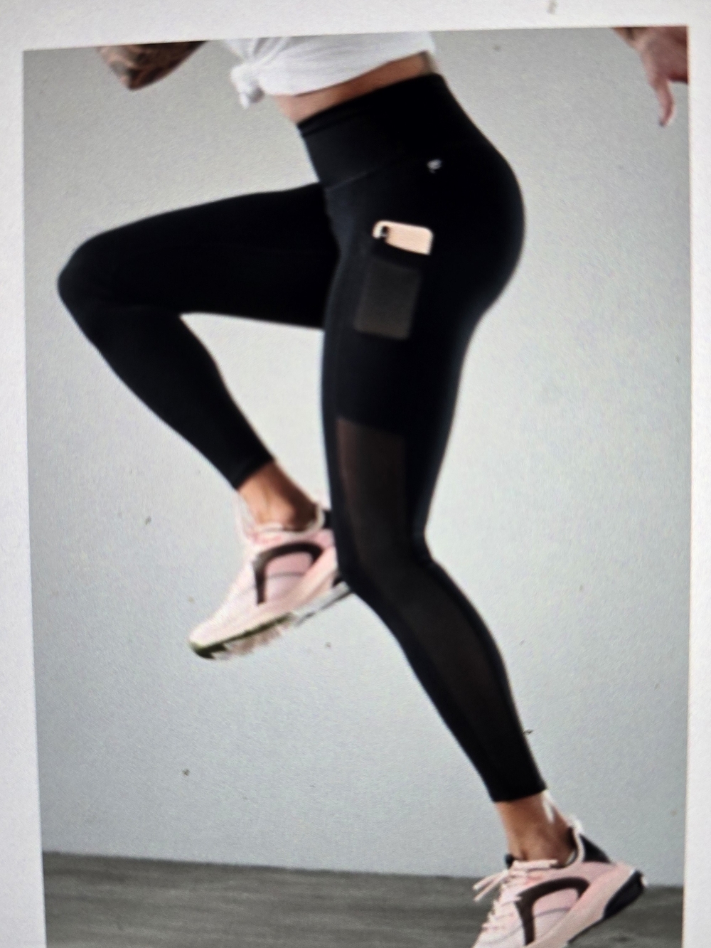 Fabletics On The Go Powerhold High Waisted Legging, Regular 27